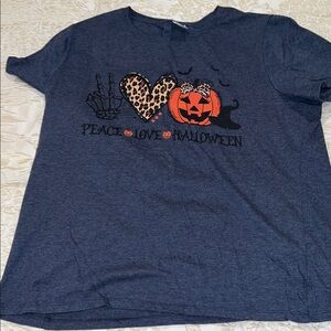 Kids Halloween Graphic Tee - Blue